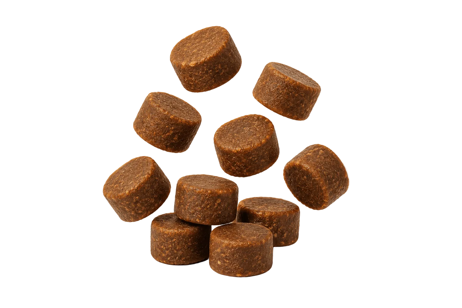 Close-up of dog vitamins soft chews showing multivitamin chew texture for LaserGlow Pets daily wellness support